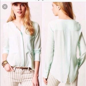Maeve Clara shirt in mint - 378